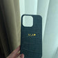 Funda para iPhone Maison Caviar Valencia, protección de estilo con diseño elegante y detalles de alta calidad.