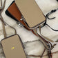 Funda para iPhone Maison Caviar Emily, funda protectora de teléfono con diseño elegante y detalles en cuero.