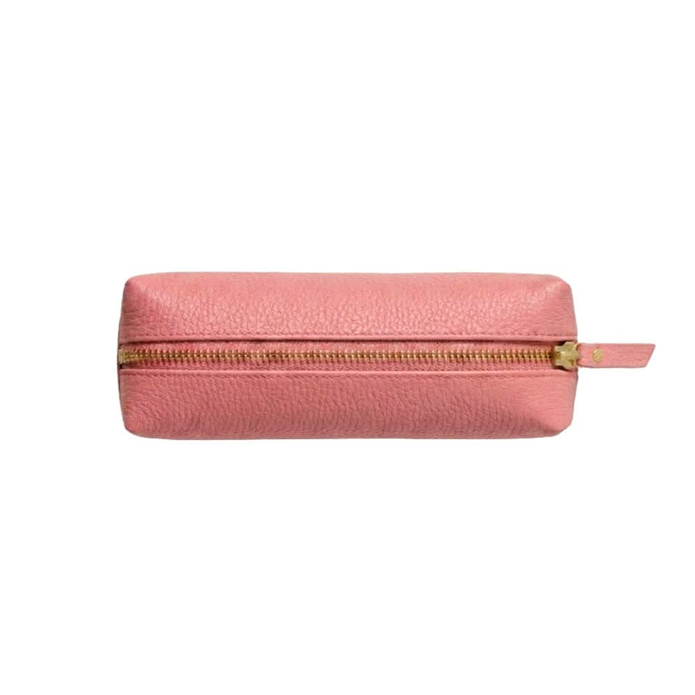 Bolsa de maquillaje Maison Caviar Vanity Bag Angelina mini en color beige, con cierre y detalles elegantes.