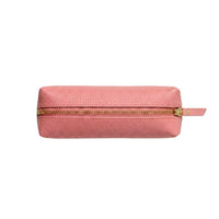 Bolsa de maquillaje Maison Caviar Vanity Bag Angelina mini en color beige, con cierre y detalles elegantes.