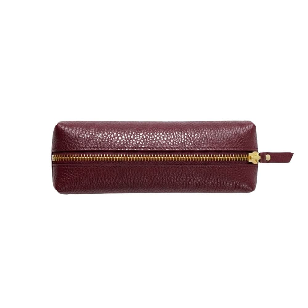 Bolsa de maquillaje Vanity Bag Angelina de Maison Caviar, tamaño mini, con diseño elegante y detalles en cuero.