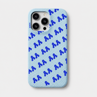 Funda para iPhone Maison Caviar Eliot en color azul claro, protección y estilo para tu smartphone.