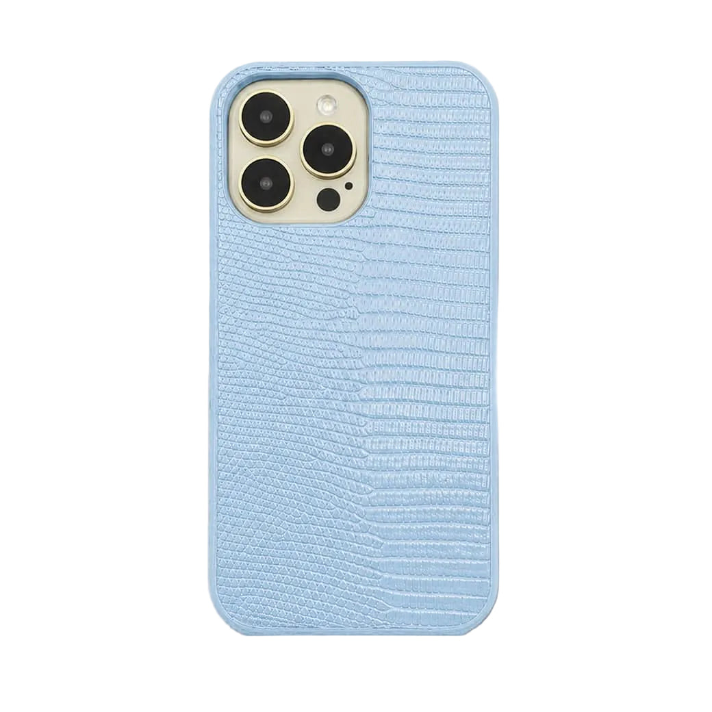 Funda para iPhone Maison Caviar Napoles en color azul bebé, protección y estilo para tu teléfono móvil.