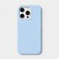 Funda para iPhone Maison Caviar Pisa de color azul bebé, protección y estilo para teléfono móvil.