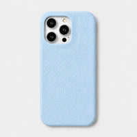 Funda para iPhone Maison Caviar Pisa de color azul bebé, protección y estilo para teléfono móvil.