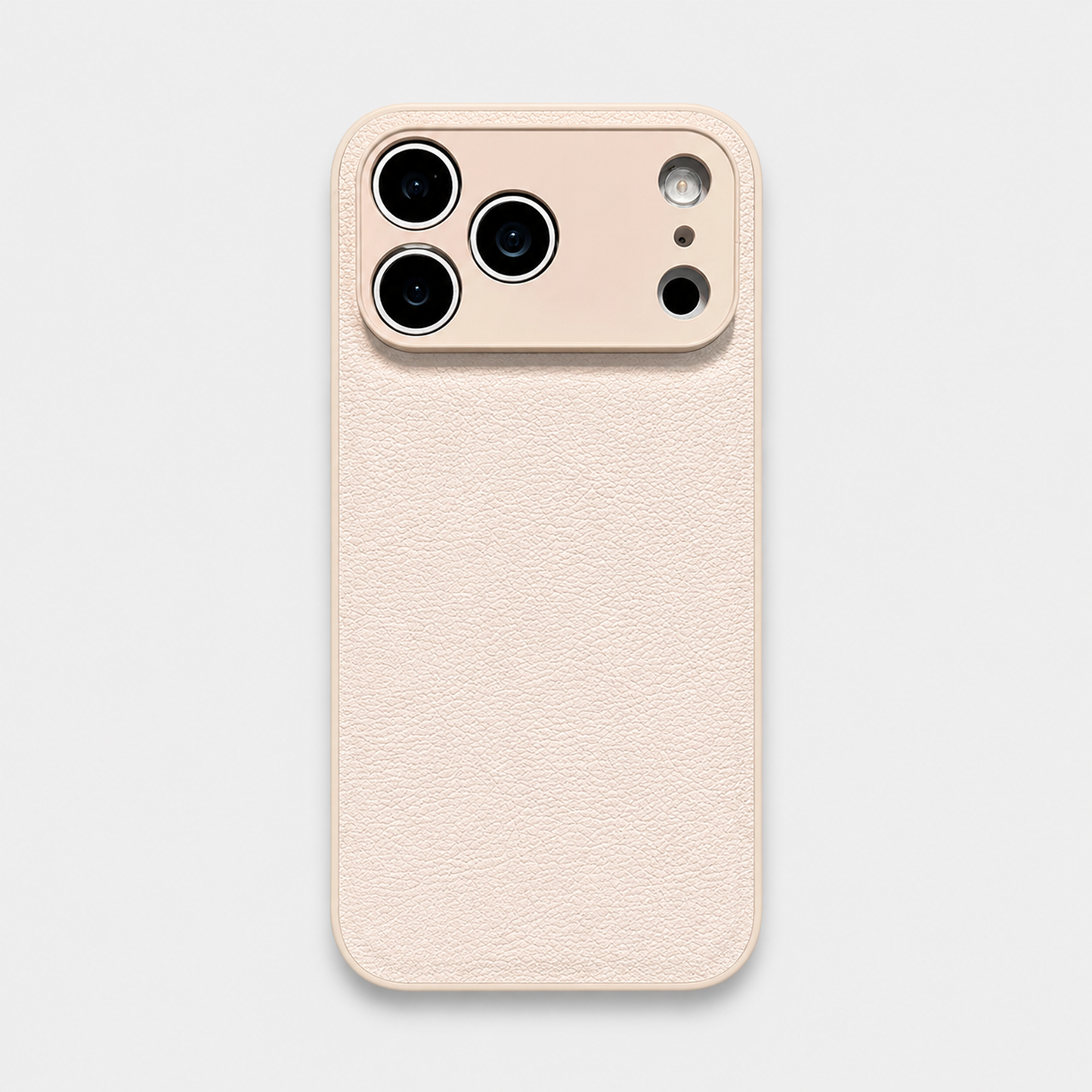Funda para iPhone Madrid de Maison Caviar, protección elegante con diseño en color beige y detalles sofisticados.