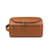 Maleta de viaje Belmont de Maison Caviar, con diseño elegante y detalles en cuero, vista frontal del bolso de viaje.