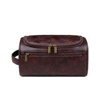 Bolsa de viaje Belmont de Maison Caviar en color vinotinto con asas resistentes y diseño elegante para viajes.