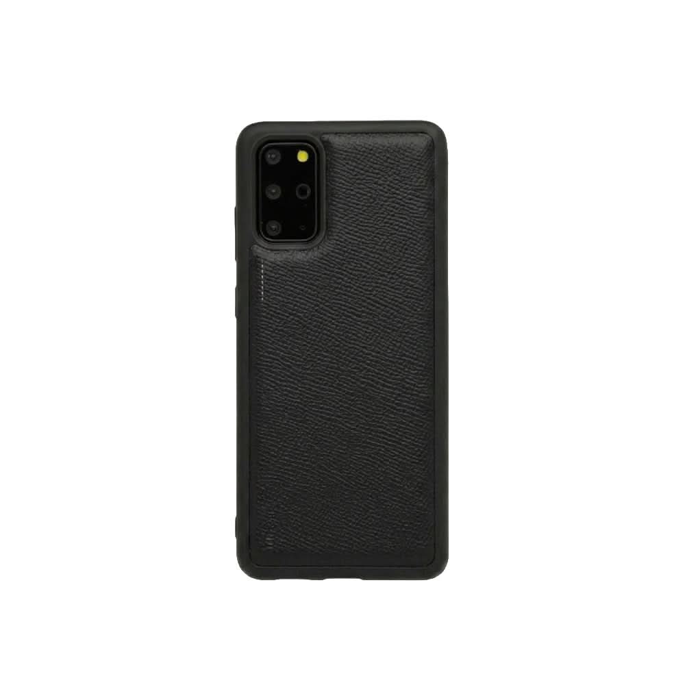 Funda Samsung Maison Caviar Benedetto, protección elegante con diseño en cuero y detalles decorativos, vista frontal del producto.