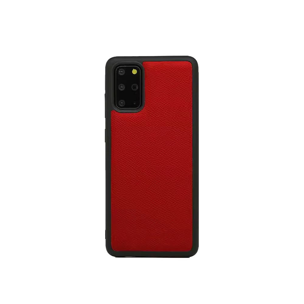 Funda Samsung Benedetto de Maison Caviar en cuero con detalles elegantes y costuras visibles para protección y estilo.