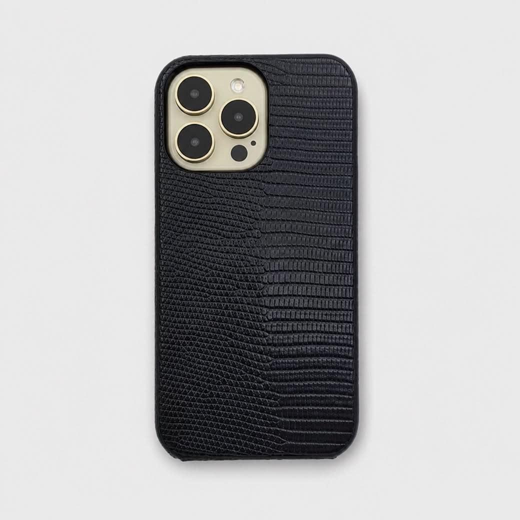 Funda para iPhone Maison Caviar Napoles en color negro, protección elegante y duradera para teléfono móvil.