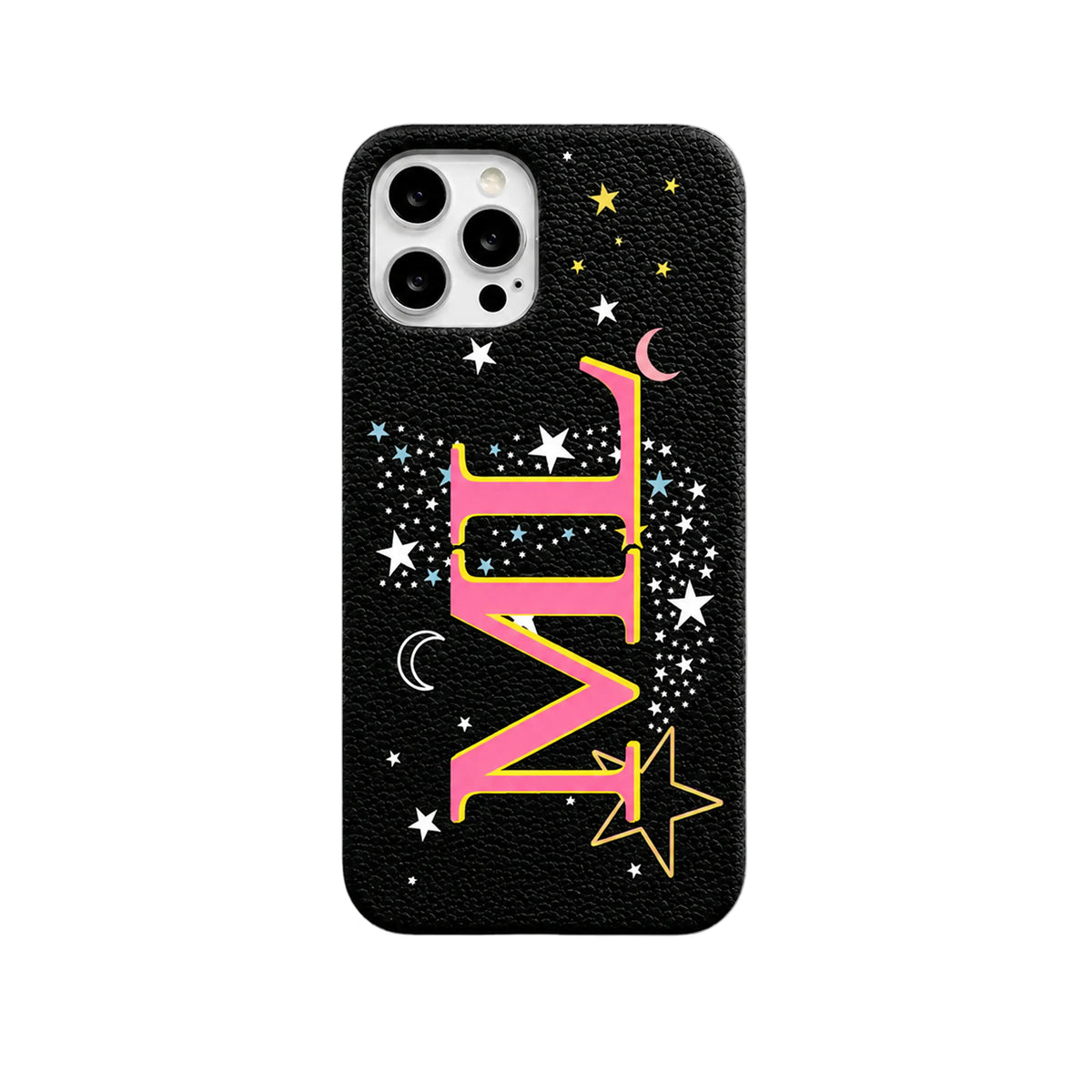Funda para iPhone Maison Caviar en color negro con diseño elegante, protección y estilo para teléfono móvil.