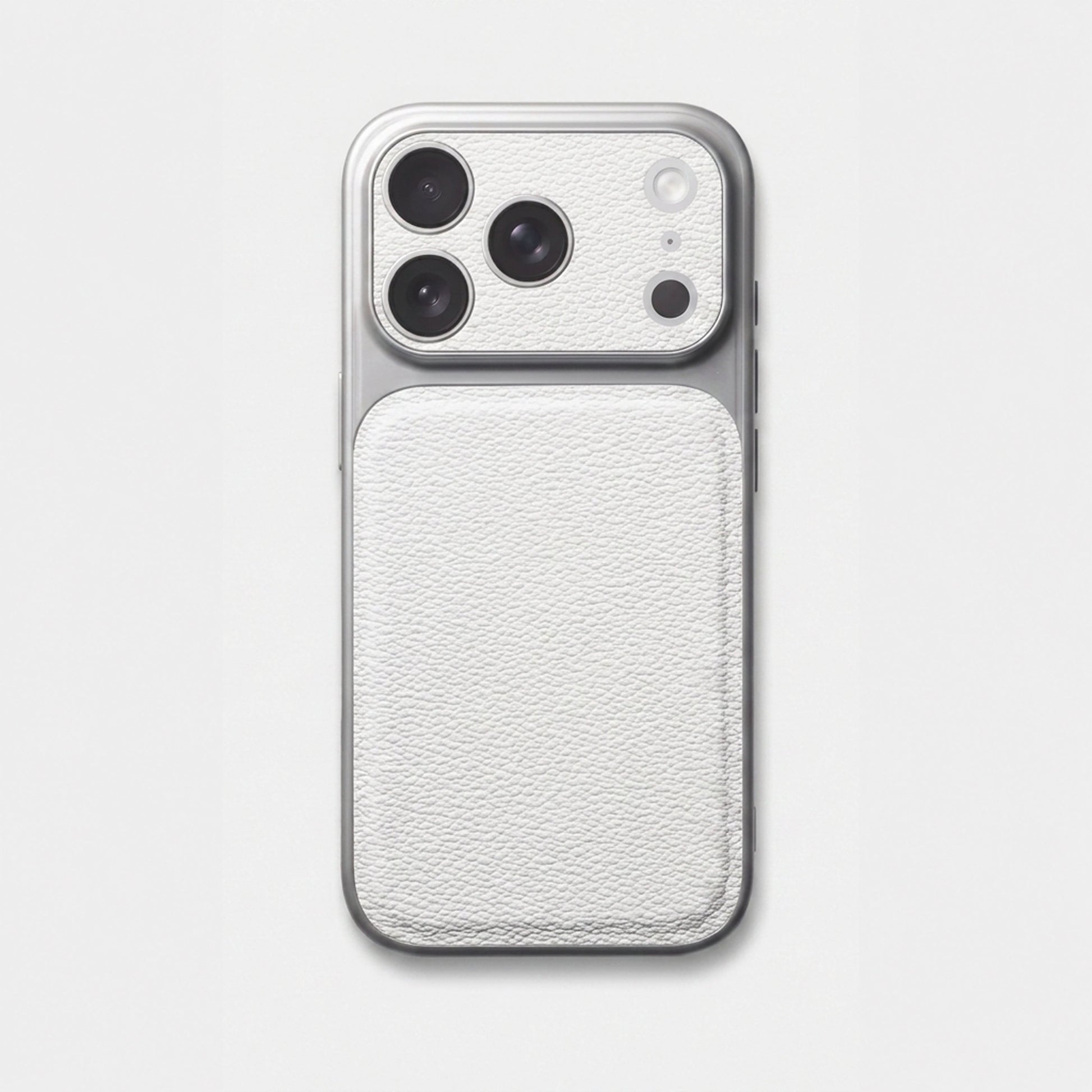 Funda para iPhone Maison Caviar Arthur en color blanco, protección elegante para teléfono móvil.