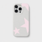 Funda blanca para iPhone de Maison Caviar, protección elegante y resistente para teléfono móvil.