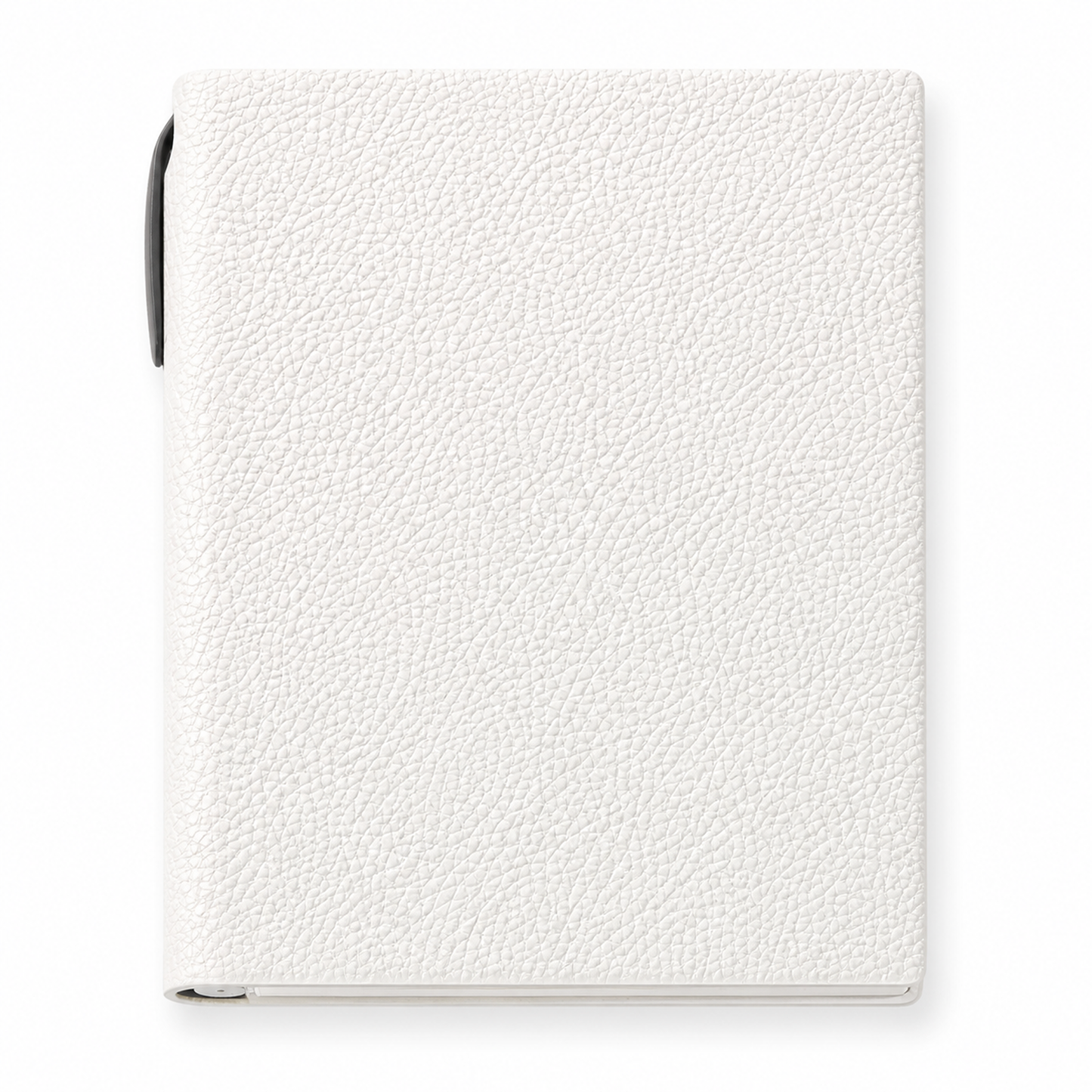 Agenda blanca Maison Caviar Margot con detalles elegantes y diseño compacto para planificación diaria.