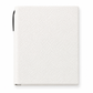 Agenda blanca Maison Caviar Margot con detalles elegantes y diseño compacto para planificación diaria.