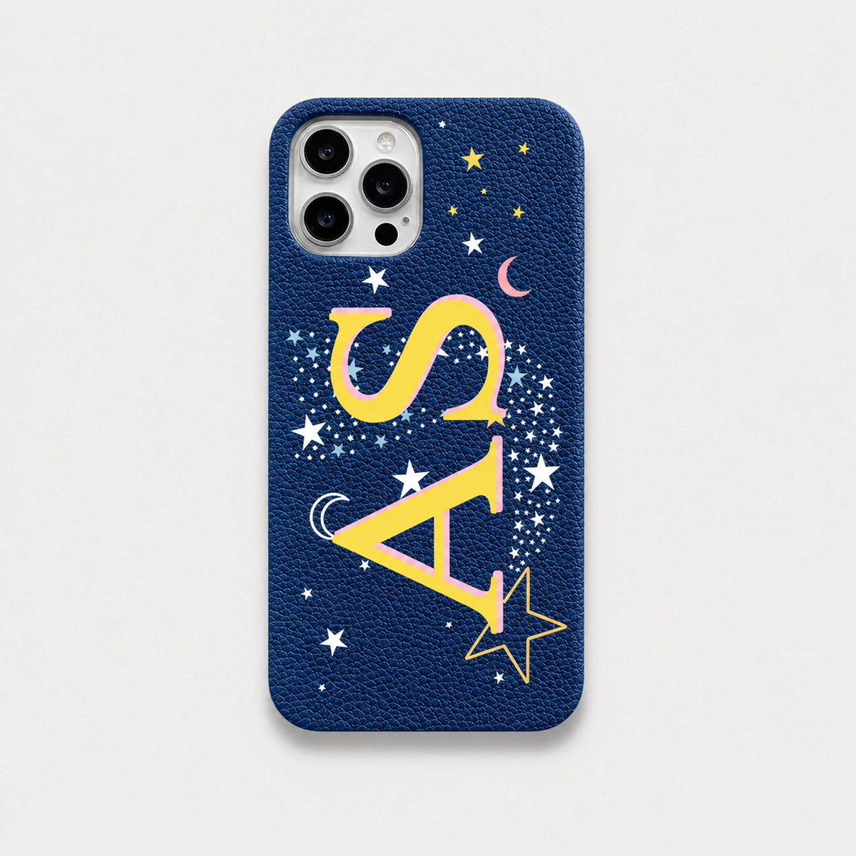 Funda para iPhone de Maison Caviar en color azul con diseño elegante, protección y estilo para tu teléfono.