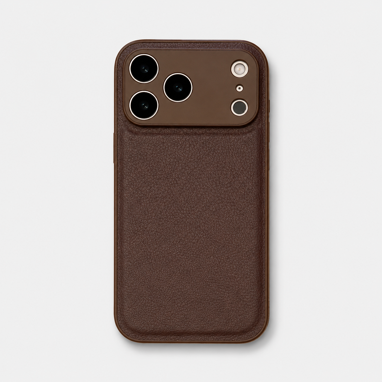 Funda para iPhone Madrid de Maison Caviar en color marrón, protección y estilo para tu teléfono móvil.