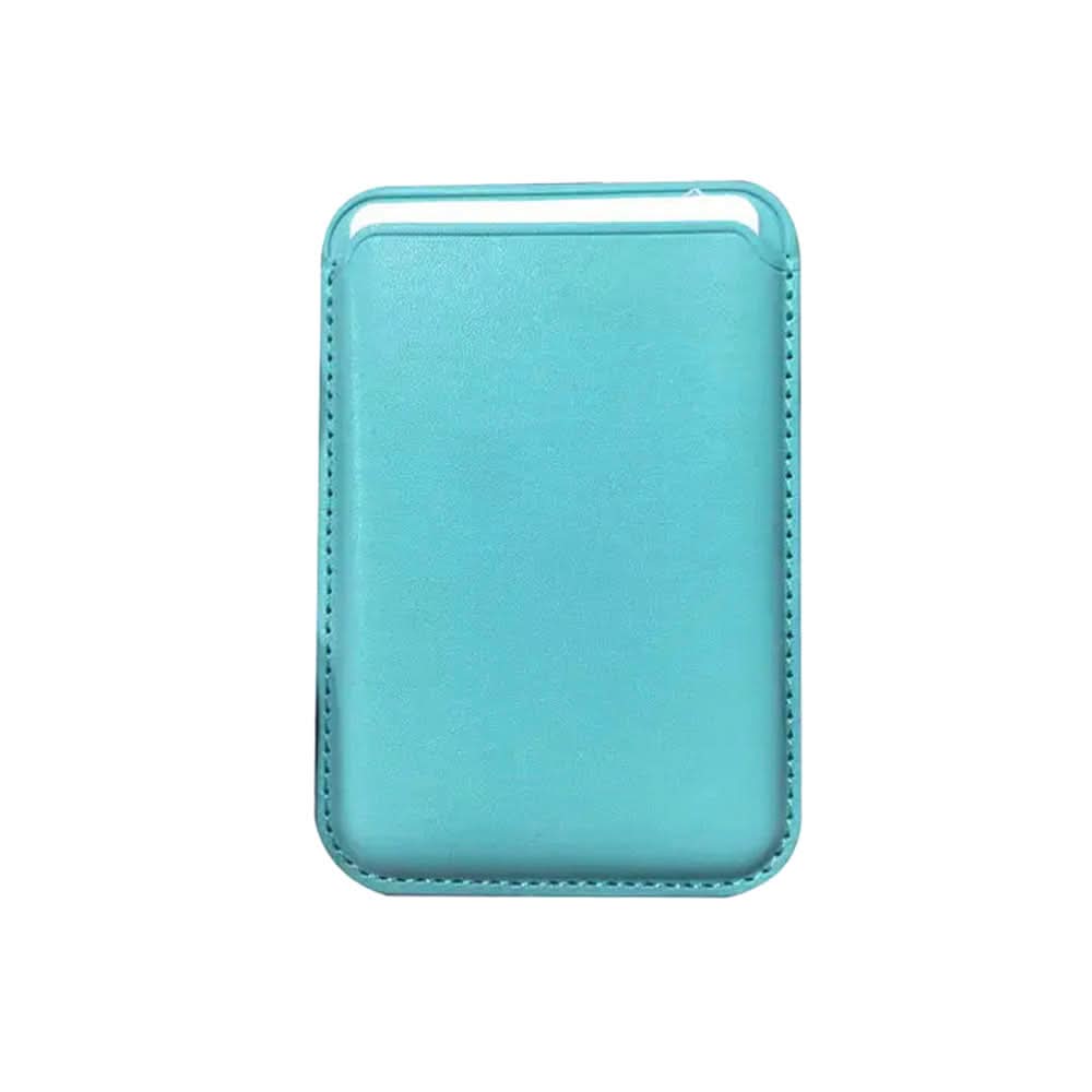 Tarjetero Magsafe Maison Caviar Bruno, con cierre y diseño elegante, para guardar tarjetas de forma segura.