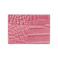 Tarjetero Maison Caviar Cannes en color rosado, con diseño elegante y compacto para tarjetas de crédito y débito.