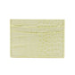 Tarjetero Maison Caviar Cannes en color amarillo pastel, con diseño elegante y compacto para tarjetas de crédito y débito.