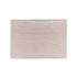 Tarjetero rosa Maison Caviar Cannes con varias ranuras para tarjetas y diseño elegante en piel sintética.
