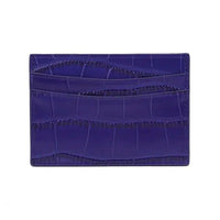 Tarjetero Maison Caviar Cannes en color morado con diseño elegante y compacto para tarjetas de crédito y débito.