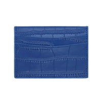 Tarjetero Maison Caviar Cannes en color azul, con diseño compacto y elegante para tarjetas de crédito y débito.