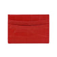 Tarjetero Maison Caviar Cannes en rojo con diseño elegante y compacto para tarjetas de crédito y débito.