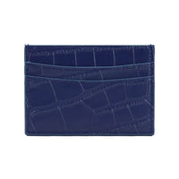 Tarjetero Maison Caviar Cannes en color azul marino con diseño elegante y compacto para tarjetas de crédito y débito.