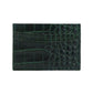 Tarjetero Maison Caviar Cannes en color verde oscuro, con diseño elegante y compartimentos para tarjetas.