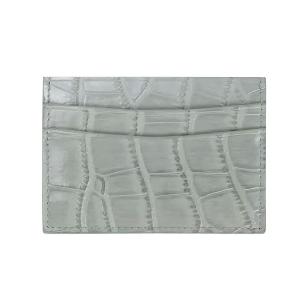 Tarjetero Maison Caviar Cannes en color blanco con diseño elegante, ideal para organizar tarjetas de forma compacta.