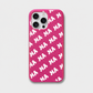 Funda para iPhone Maison Caviar Eliot en color rosa, protección y estilo para teléfono móvil.