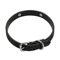 Collar para mascotas Gian de Maison Caviar, hecho de cuero y metal, con diseño elegante y ajustable para perros y gatos.