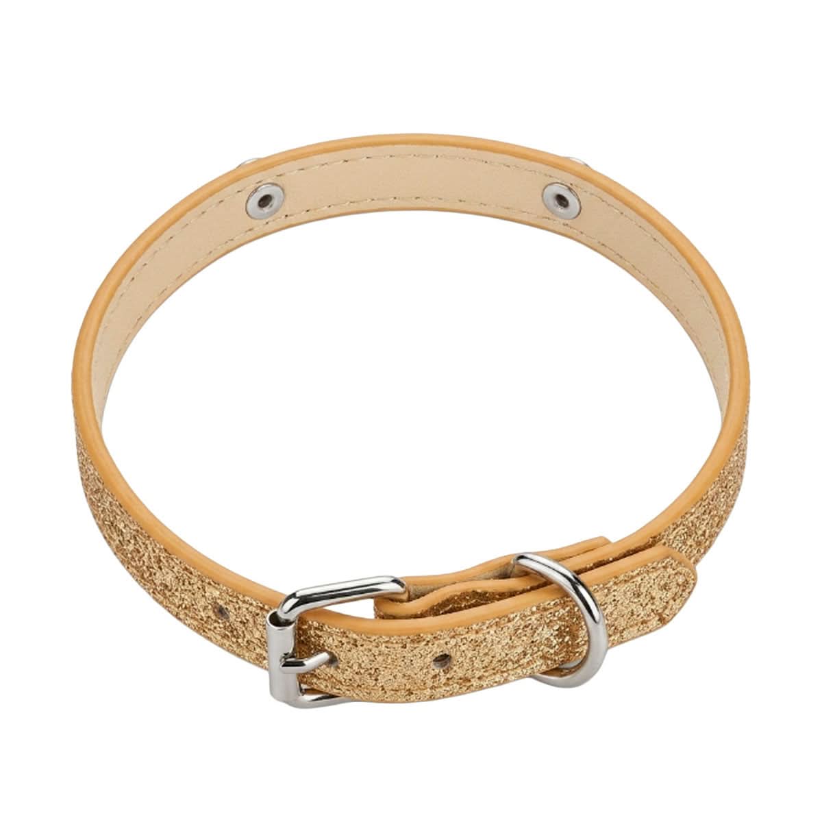 Collar para mascotas Gian de Maison Caviar, en color negro, con diseño elegante y ajustable para perros y gatos.