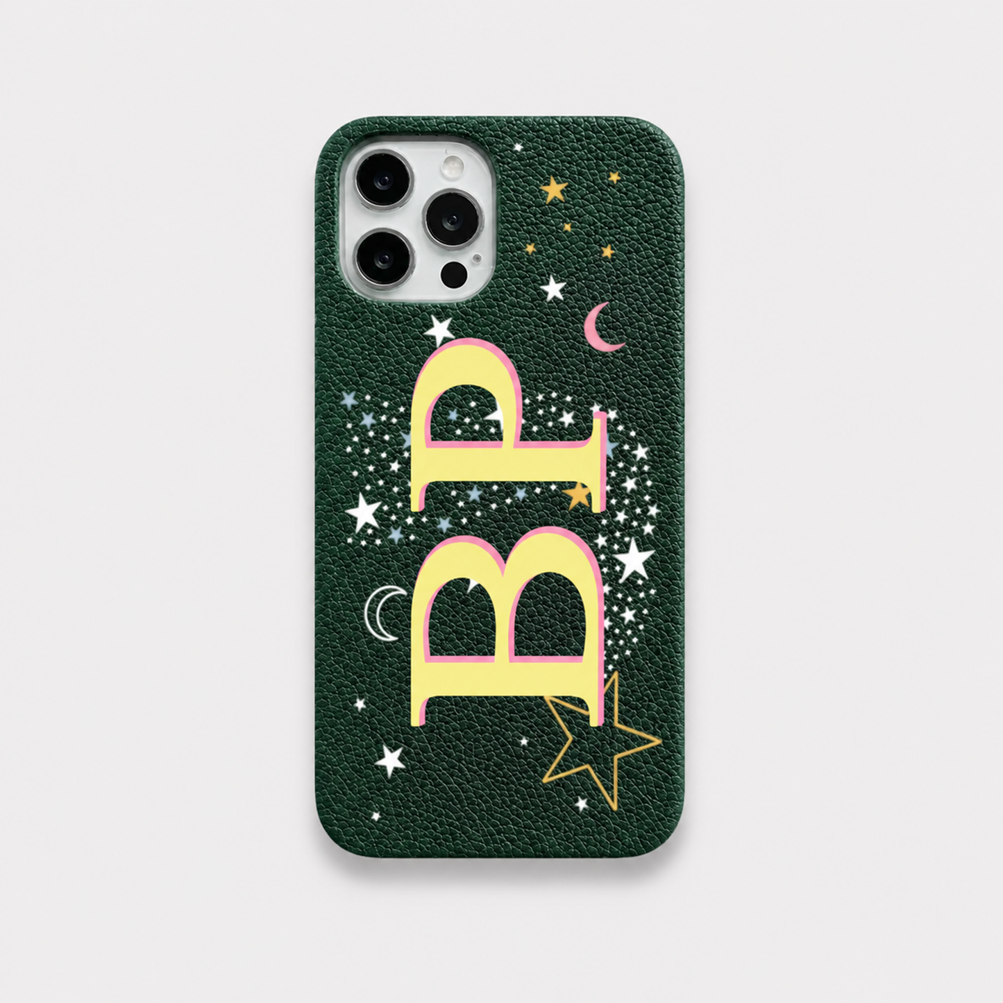 Funda para iPhone Maison Caviar en color verde con diseño Alice, protección y estilo para tu teléfono.