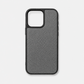Funda para iPhone Maison Caviar Alicante en color gris, protección elegante para teléfono móvil.
