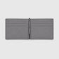 Billetera gris Maison Caviar Dante, hecha de cuero elegante y duradero, con compartimentos para tarjetas y billetes.