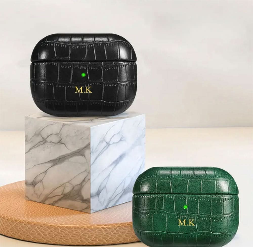 Funda para Airpods Maison Caviar estilo Amsterdam con diseño colorido y protección para auriculares inalámbricos.