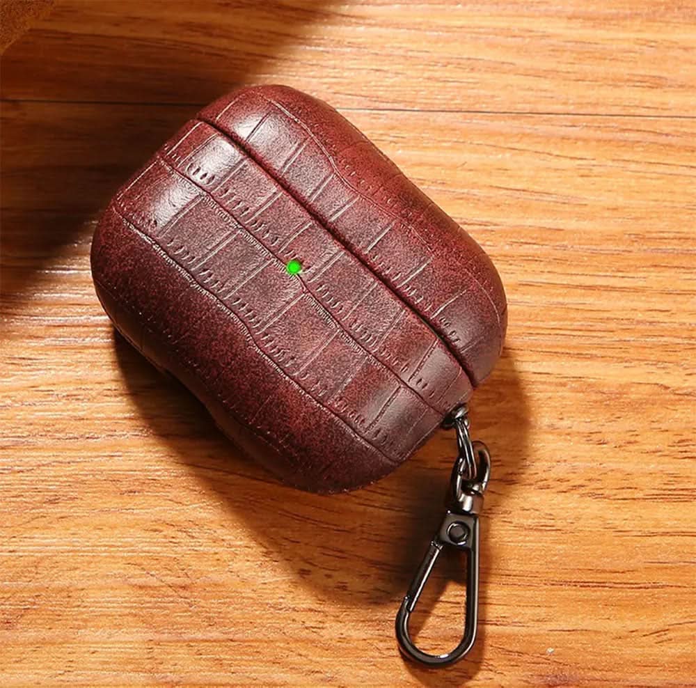 Funda para Airpods Maison Caviar Amsterdam con diseño colorido y detalles de lujo, ajustada para protección y estilo.