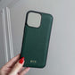 Funda para iPhone Maison Caviar Alicante, proteccion de alta calidad en diseño elegante, vista lateral con detalles del material.