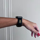 Correa de reloj Apple Watch Leonor de Maison Caviar, banda de cuero elegante en color marrón para Apple Watch.