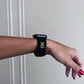 Correa de reloj Apple Watch Leonor de Maison Caviar, banda de cuero elegante en color marrón para Apple Watch.