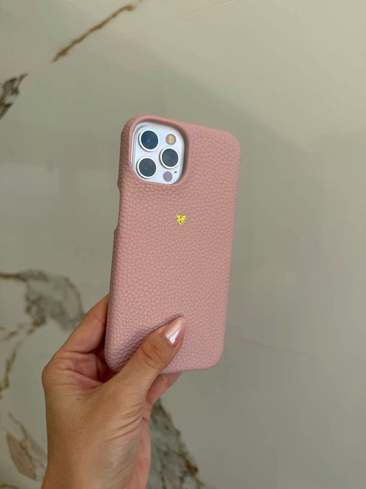 Funda para iPhone Pisa de Maison Caviar, protección en color negro con diseño elegante y detalles sofisticados.