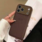Funda para iPhone Maison Caviar Madrid en color negro con diseño elegante y protección para el teléfono.