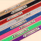 Collar para mascotas Maison Caviar Gian, hecho de tela resistente con hebilla ajustable y detalles elegantes para perros o gatos.