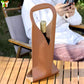 Porta vino Maison Caviar Bastian, elegante soporte para botellas de vino en madera con diseño moderno y acabado refinado.