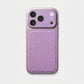 Funda para iPhone Maison Caviar Arthur en color lila, protección elegante y duradera para teléfono móvil.