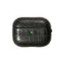 Funda para Airpods Maison Caviar con diseño de Ámsterdam en color negro, protección para auriculares inalámbricos.