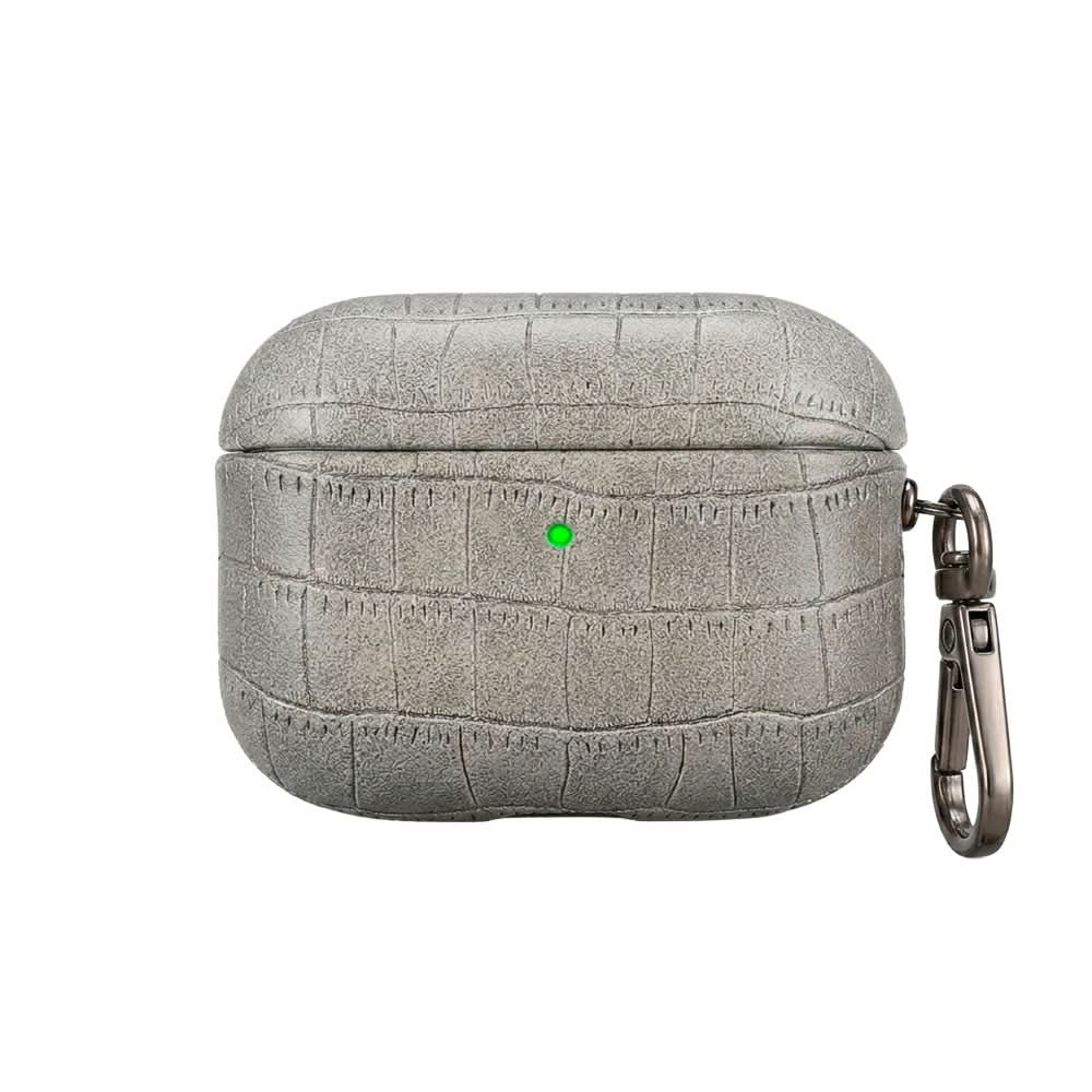 Funda para Airpods Maison Caviar en color blanco con diseño de Ámsterdam, protección elegante para auriculares inalámbricos.